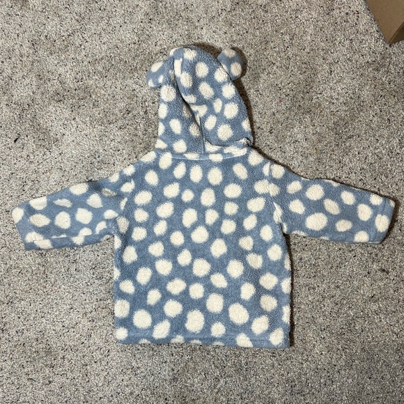 Hannah Anderson Baby Bear Jacket In Recycled Marshmallow - Picture 2 of 5